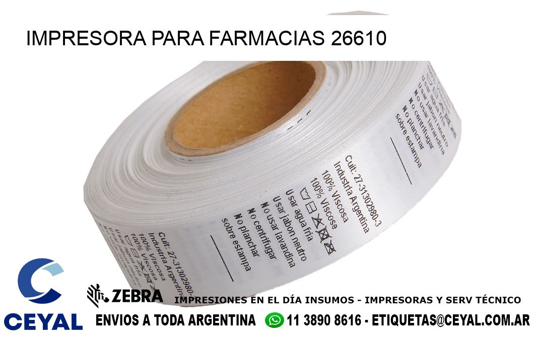 IMPRESORA PARA FARMACIAS 26610