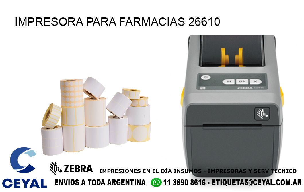 IMPRESORA PARA FARMACIAS 26610