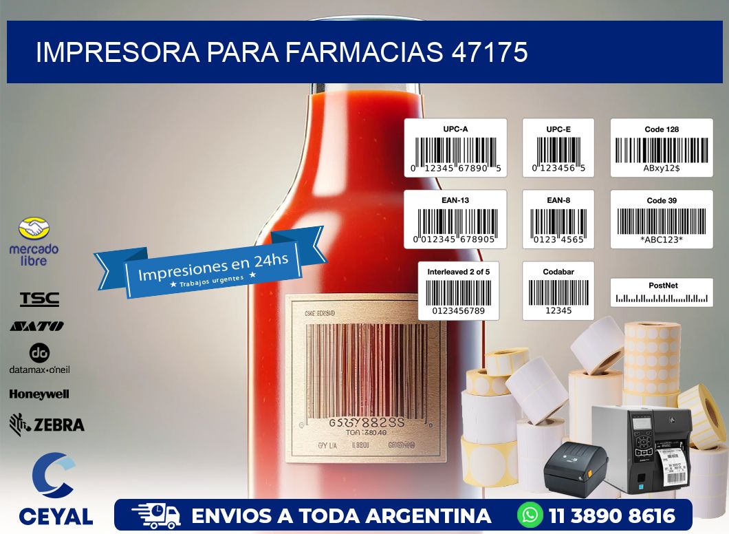 IMPRESORA PARA FARMACIAS 47175