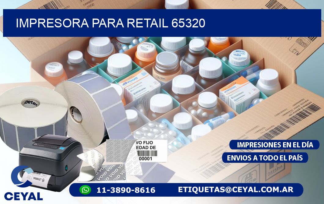 IMPRESORA PARA RETAIL 65320