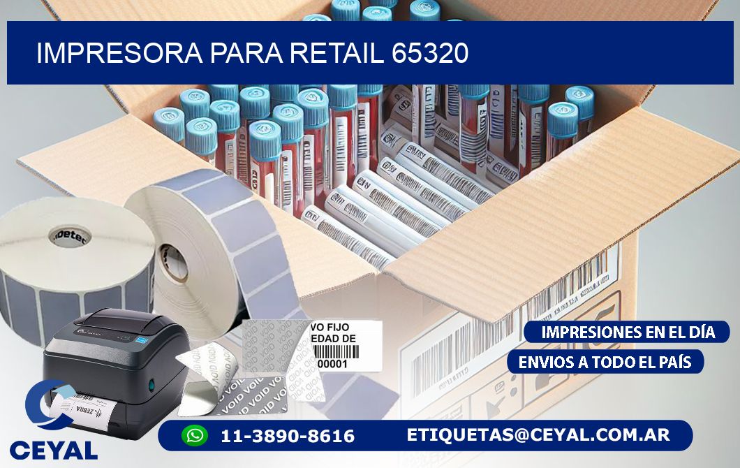 IMPRESORA PARA RETAIL 65320