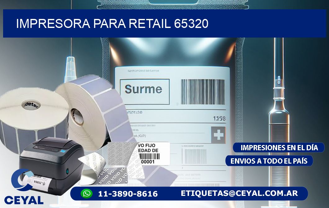 IMPRESORA PARA RETAIL 65320