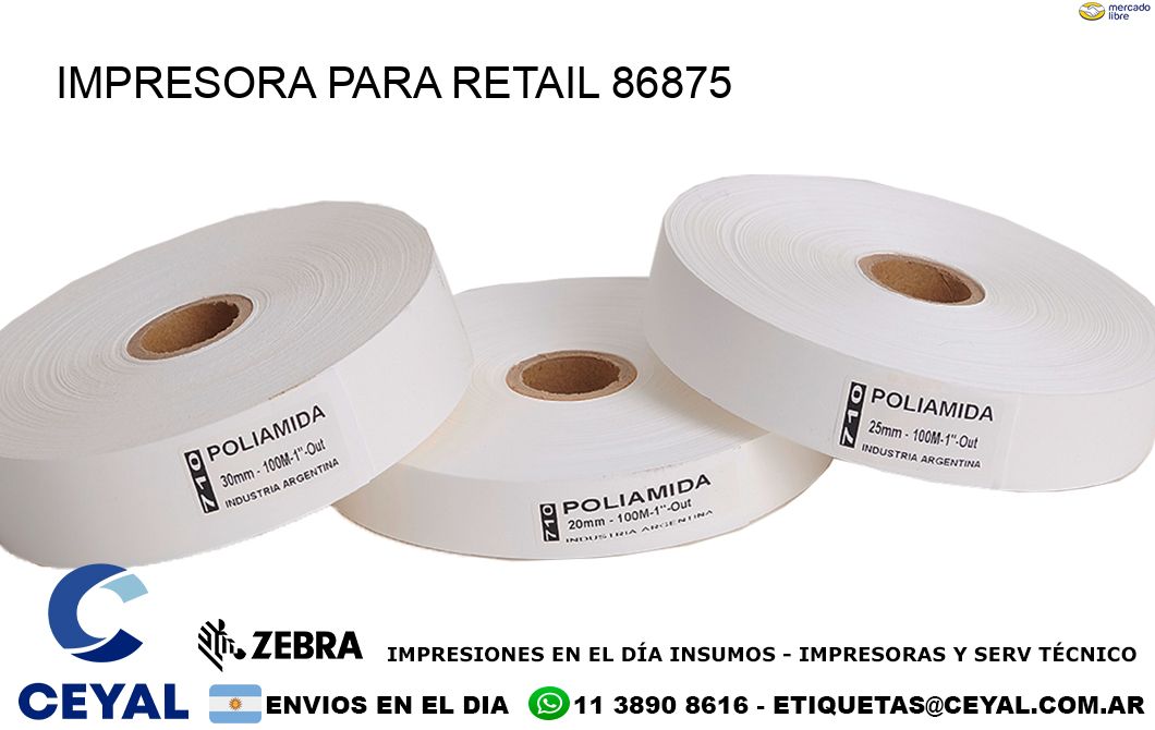 IMPRESORA PARA RETAIL 86875