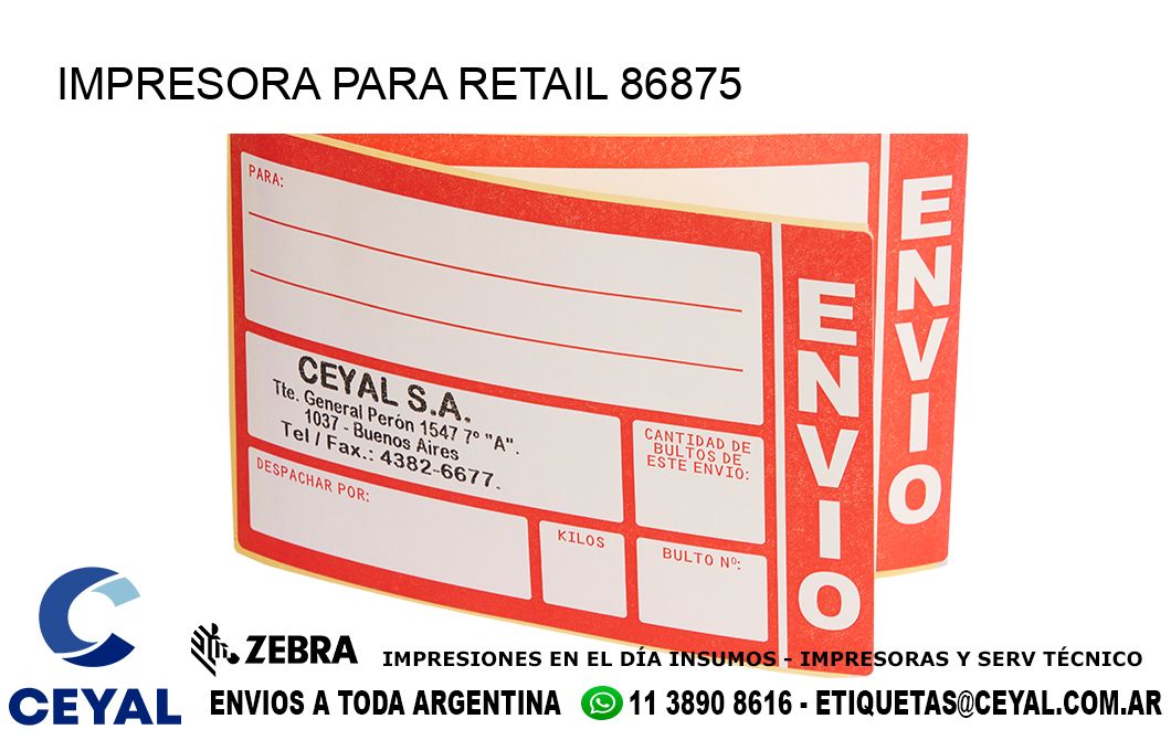 IMPRESORA PARA RETAIL 86875