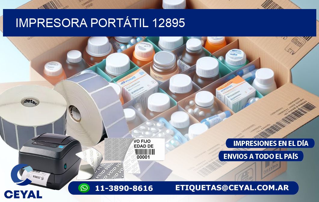IMPRESORA PORTÁTIL 12895