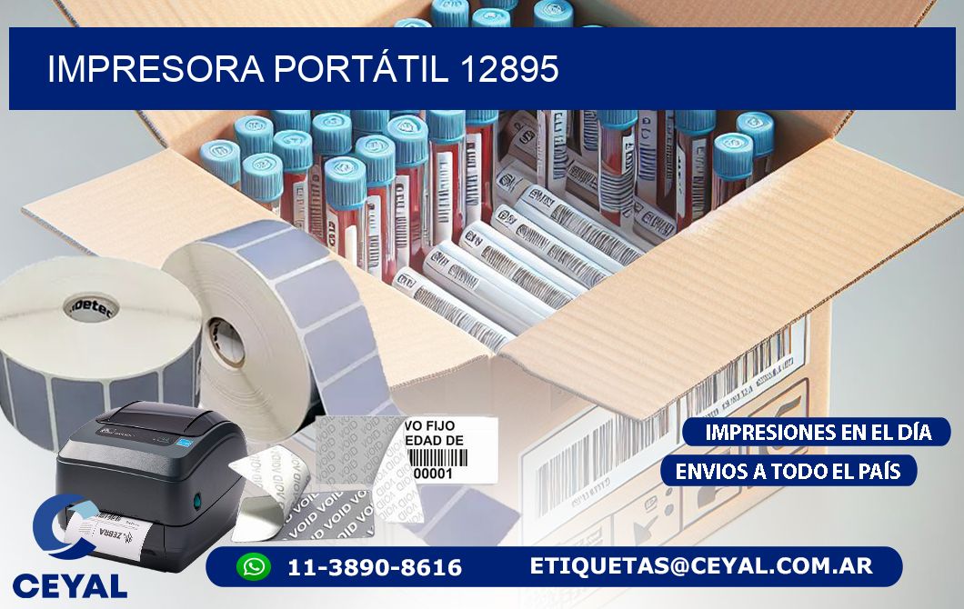 IMPRESORA PORTÁTIL 12895