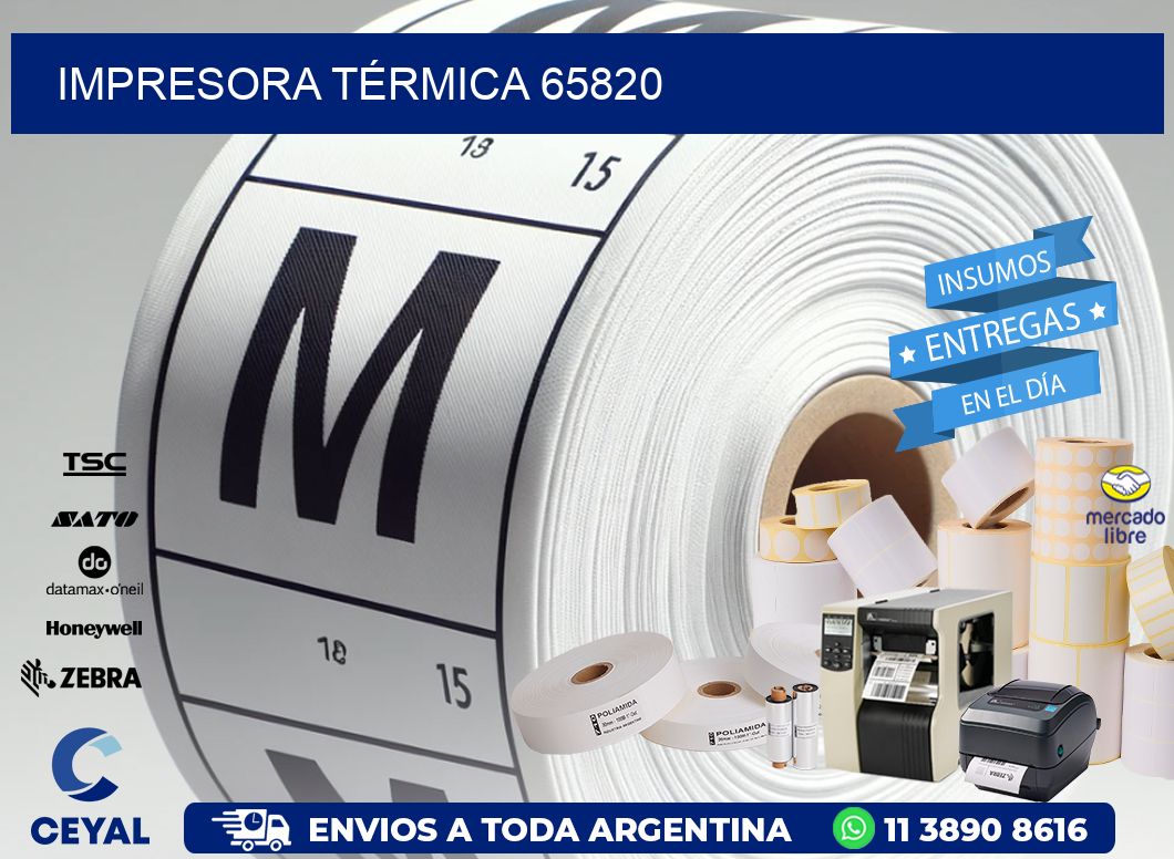 IMPRESORA TÉRMICA 65820