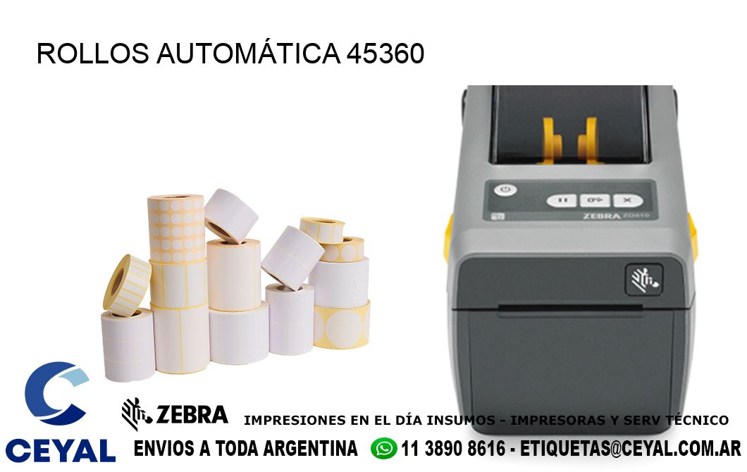 ROLLOS AUTOMÁTICA 45360