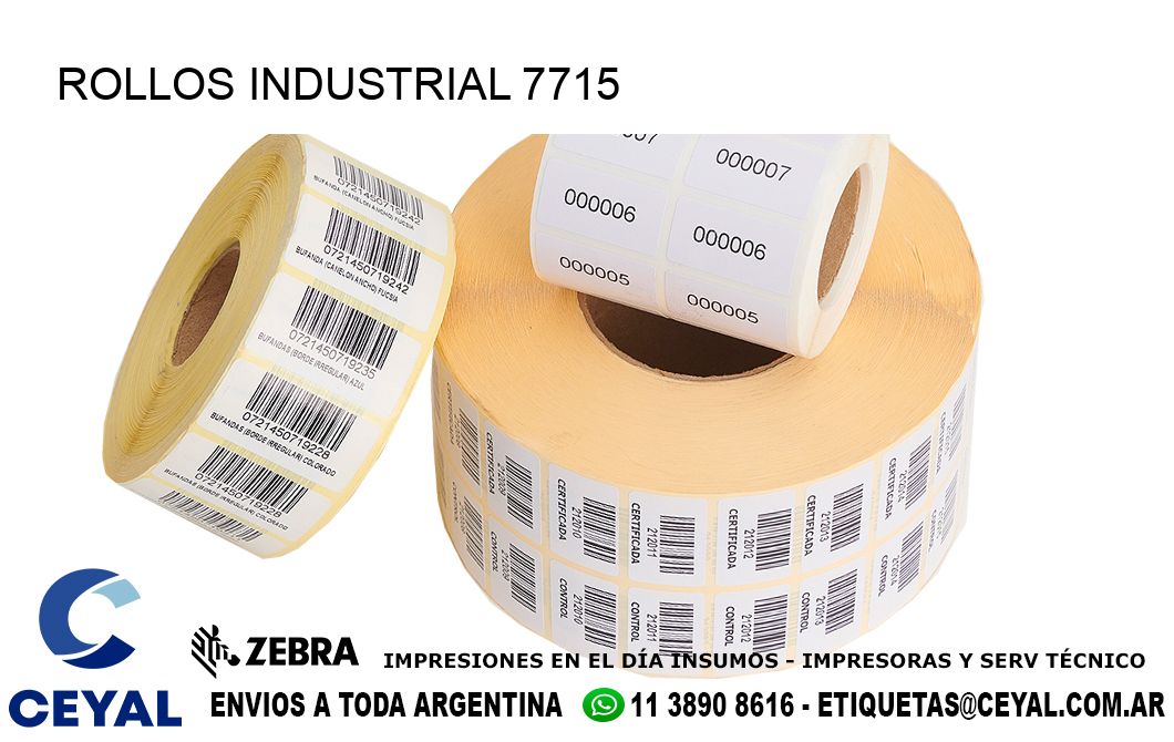 ROLLOS INDUSTRIAL 7715