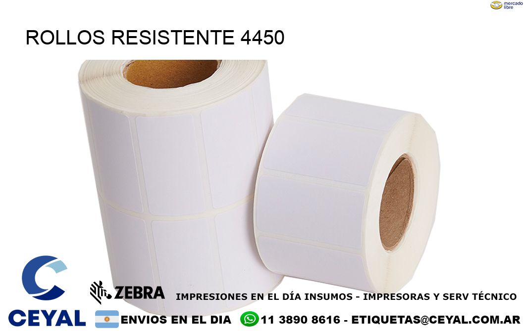 ROLLOS RESISTENTE 4450