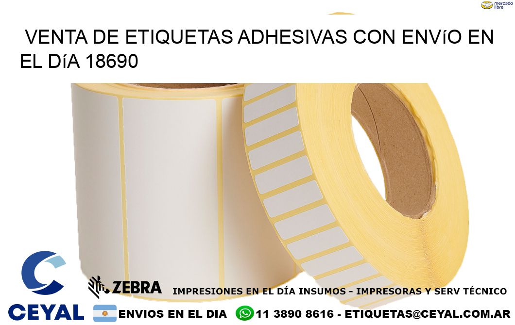 Venta de Etiquetas Adhesivas con Envío en el Día 18690