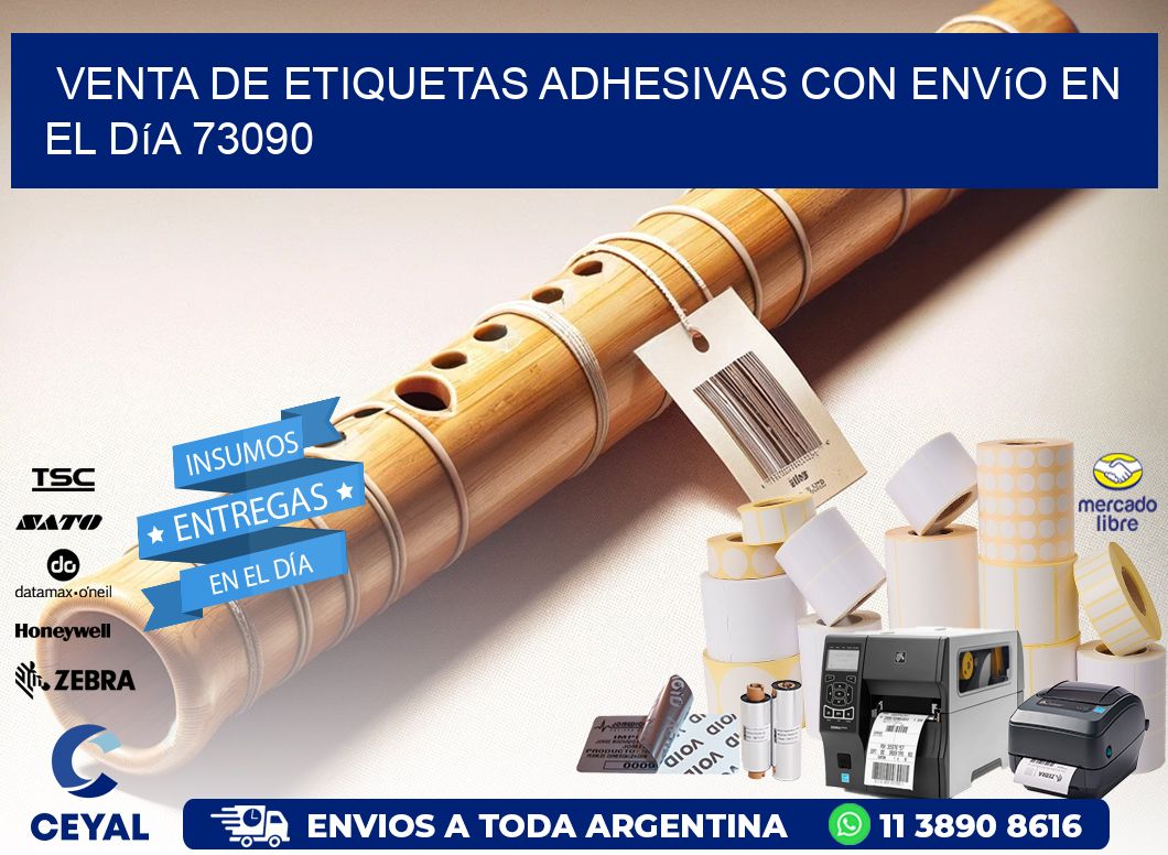 Venta de Etiquetas Adhesivas con Envío en el Día 73090