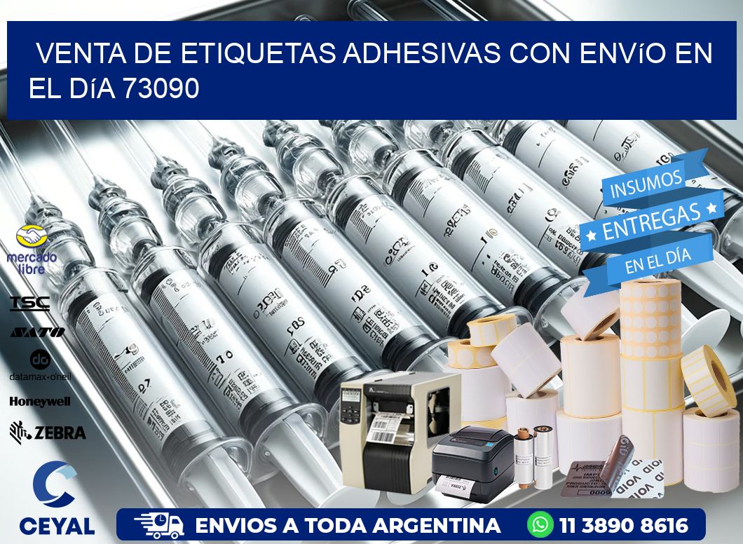 Venta de Etiquetas Adhesivas con Envío en el Día 73090