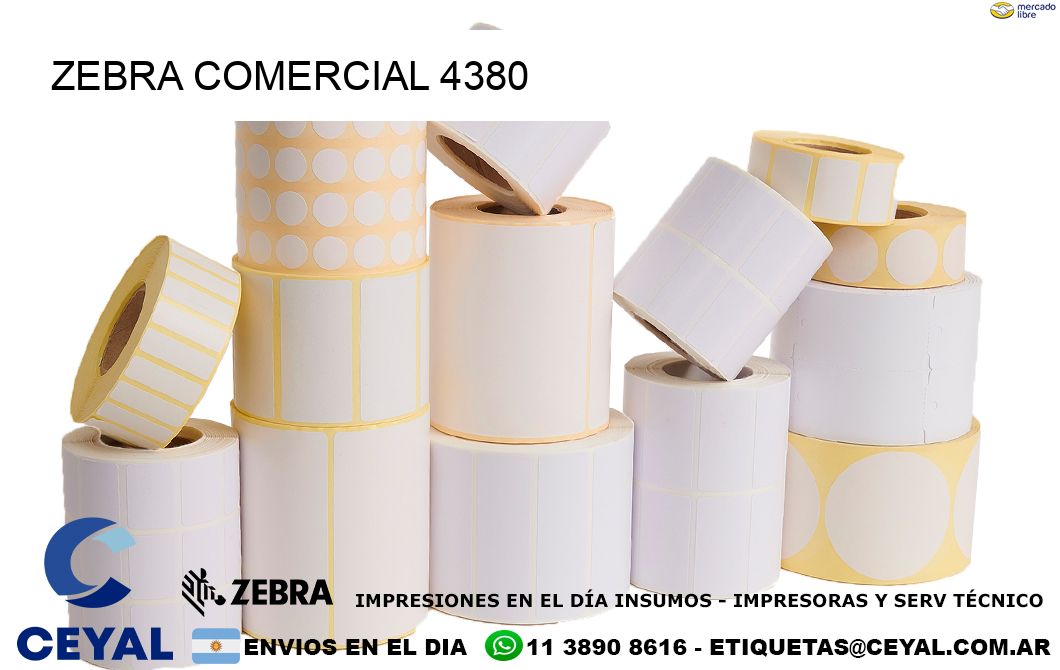 ZEBRA COMERCIAL 4380