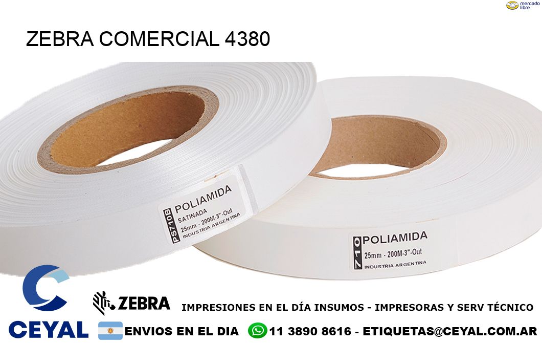 ZEBRA COMERCIAL 4380