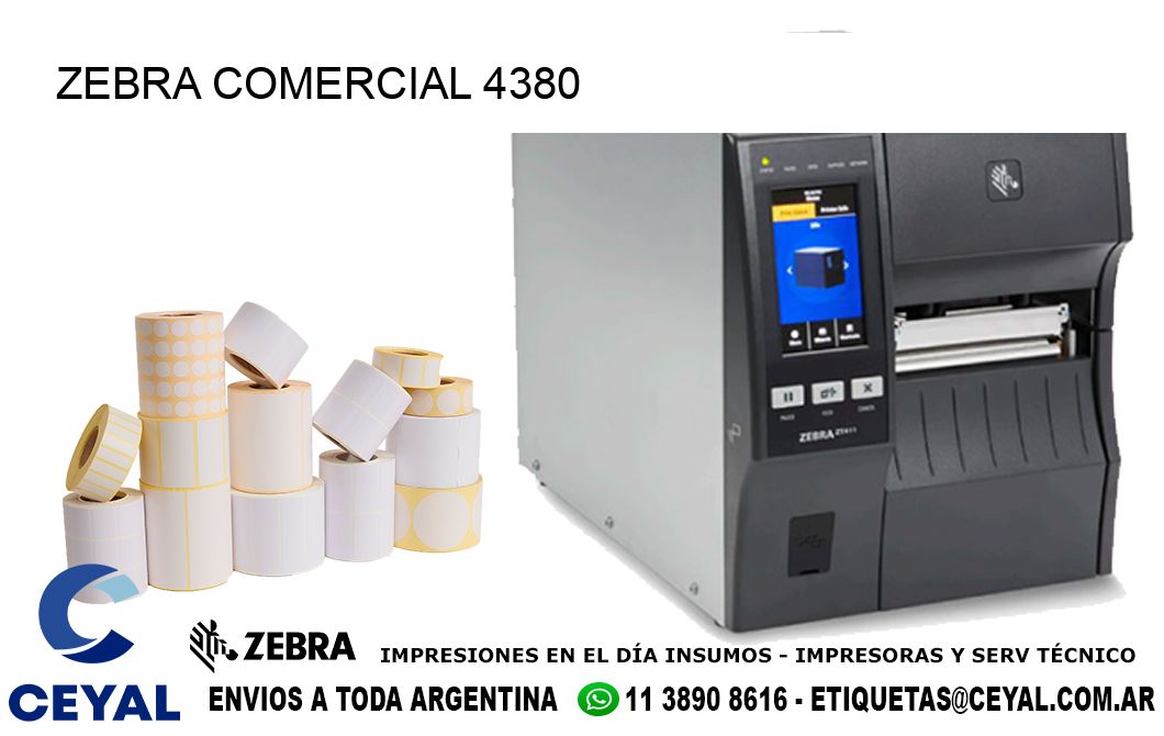 ZEBRA COMERCIAL 4380