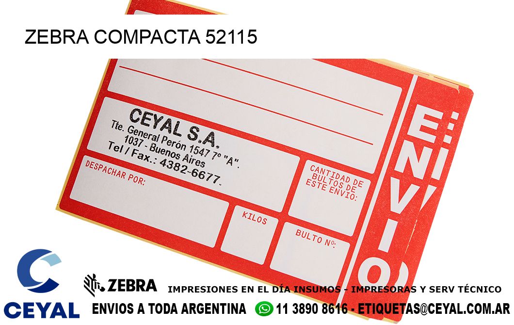 ZEBRA COMPACTA 52115
