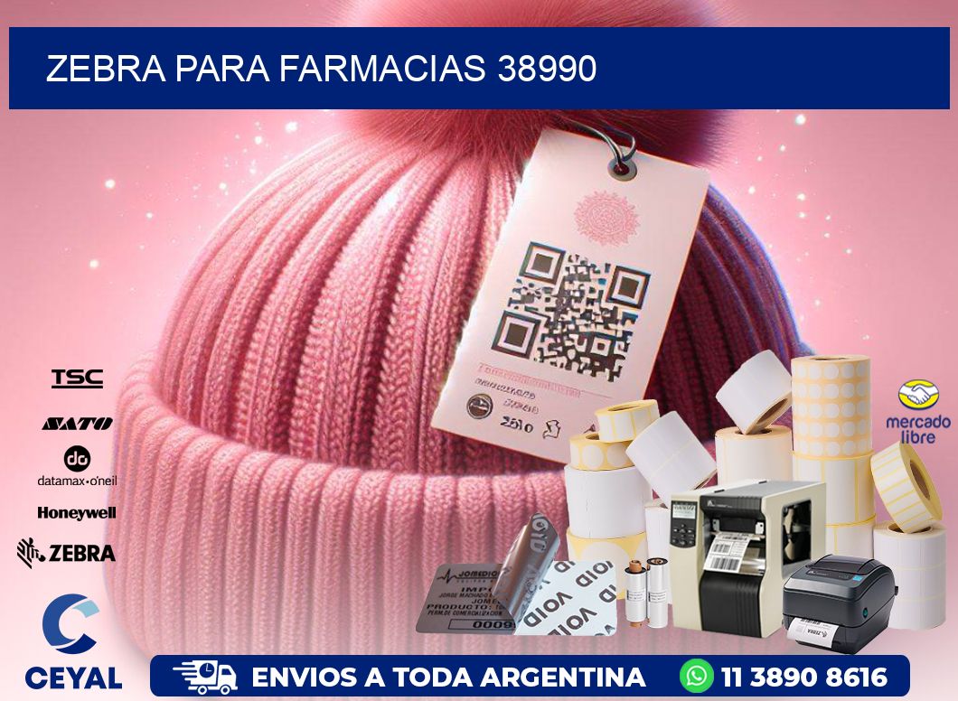 ZEBRA PARA FARMACIAS 38990