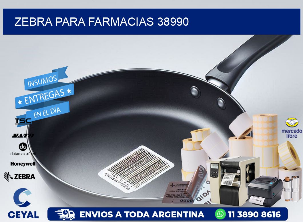 ZEBRA PARA FARMACIAS 38990