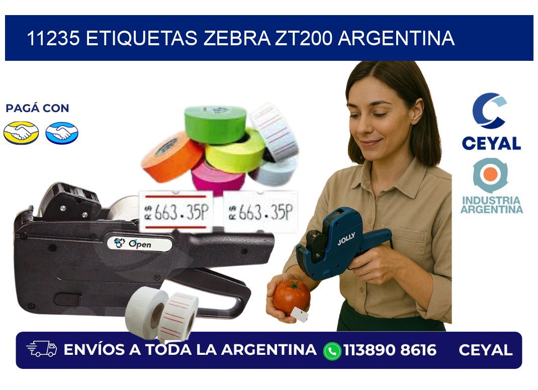 11235 etiquetas zebra zt200 argentina