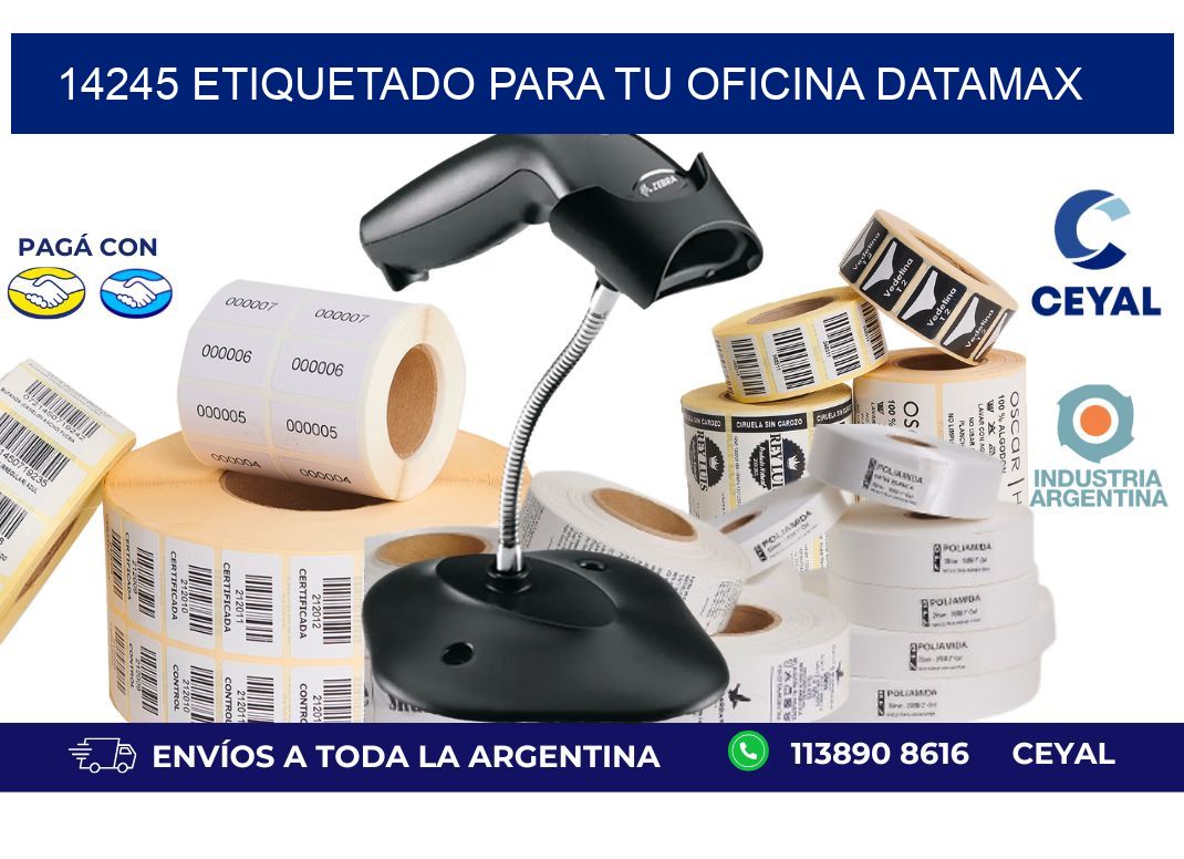 14245 ETIQUETADO PARA TU OFICINA DATAMAX