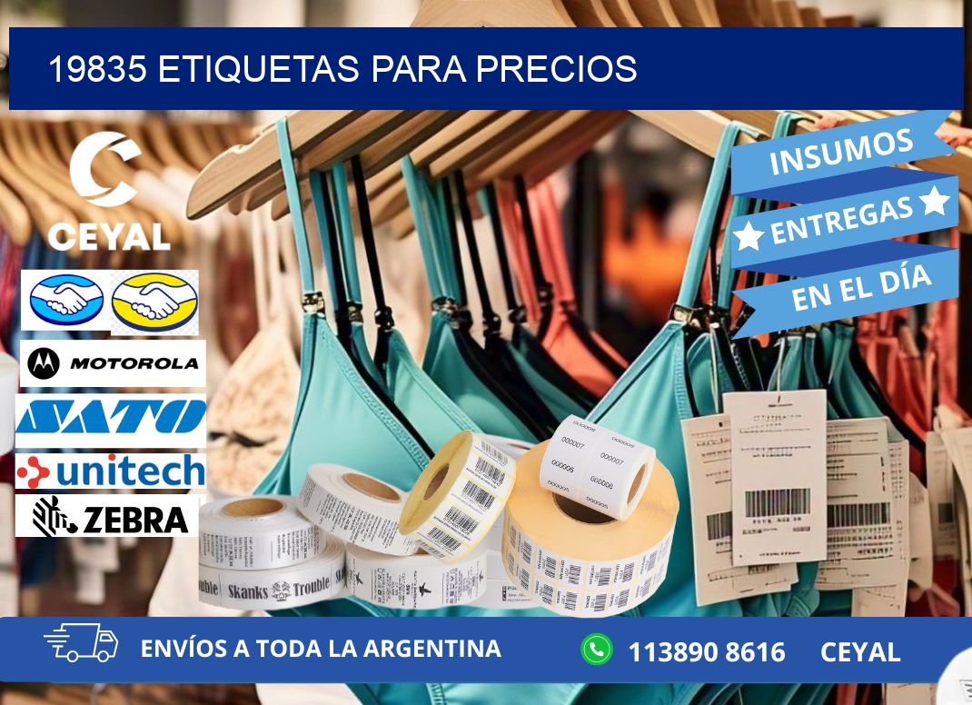 19835 ETIQUETAS PARA PRECIOS
