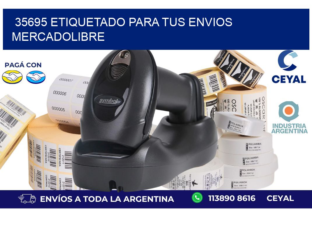 35695 ETIQUETADO PARA TUS ENVIOS MERCADOLIBRE