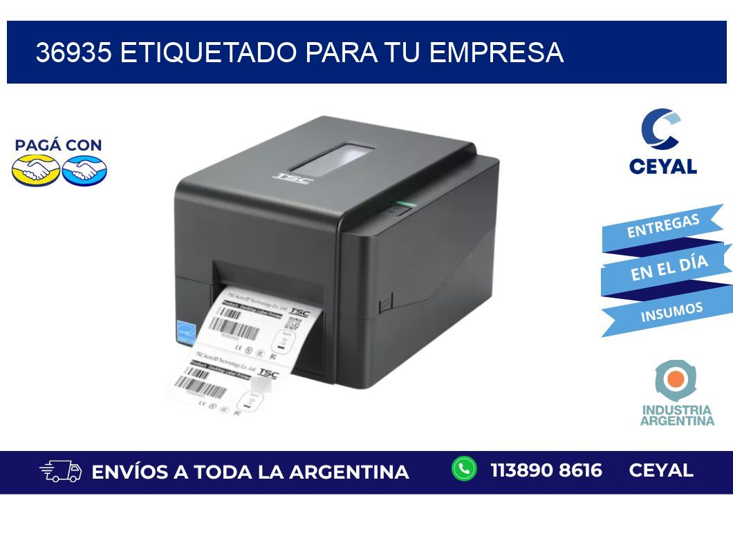 36935 ETIQUETADO PARA TU EMPRESA