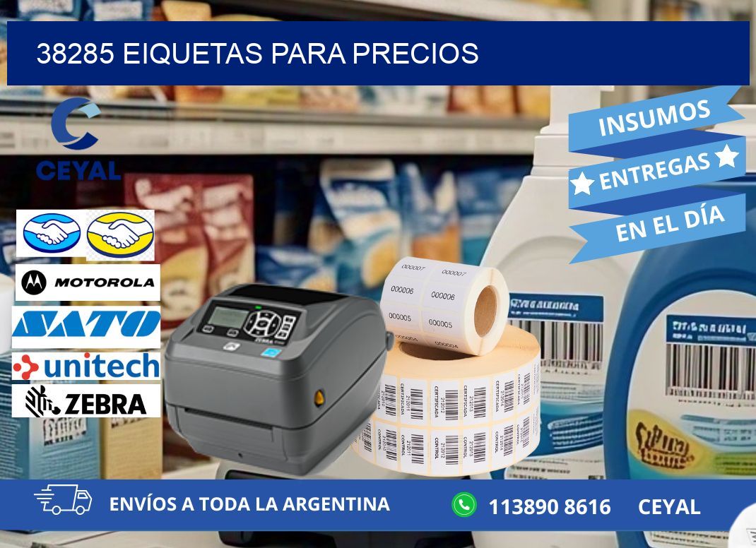 38285 EIQUETAS PARA PRECIOS
