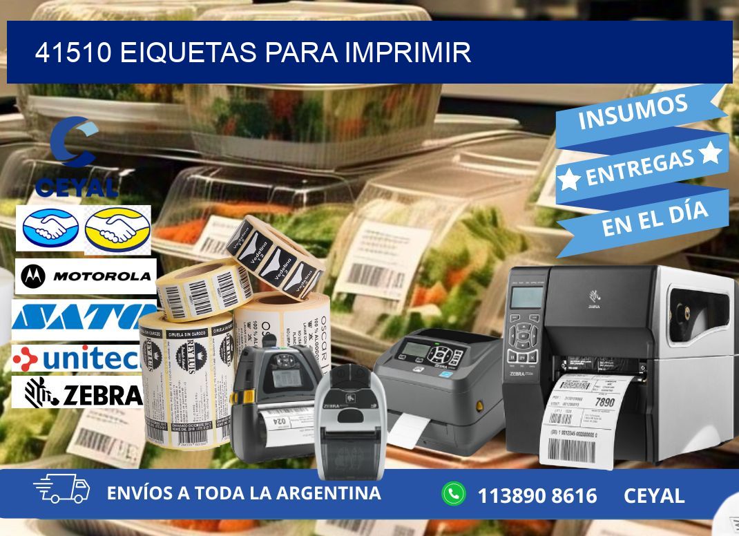 41510 EIQUETAS PARA IMPRIMIR