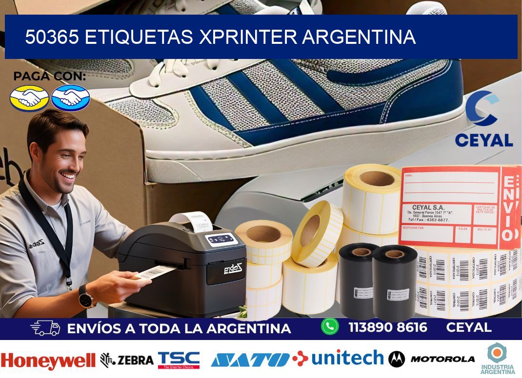 50365 etiquetas xprinter argentina