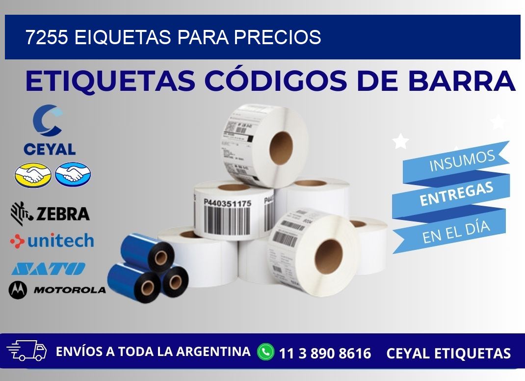 7255 EIQUETAS PARA PRECIOS