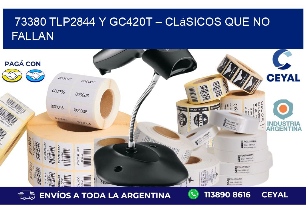 73380 TLP2844 y GC420T – Clásicos que No Fallan