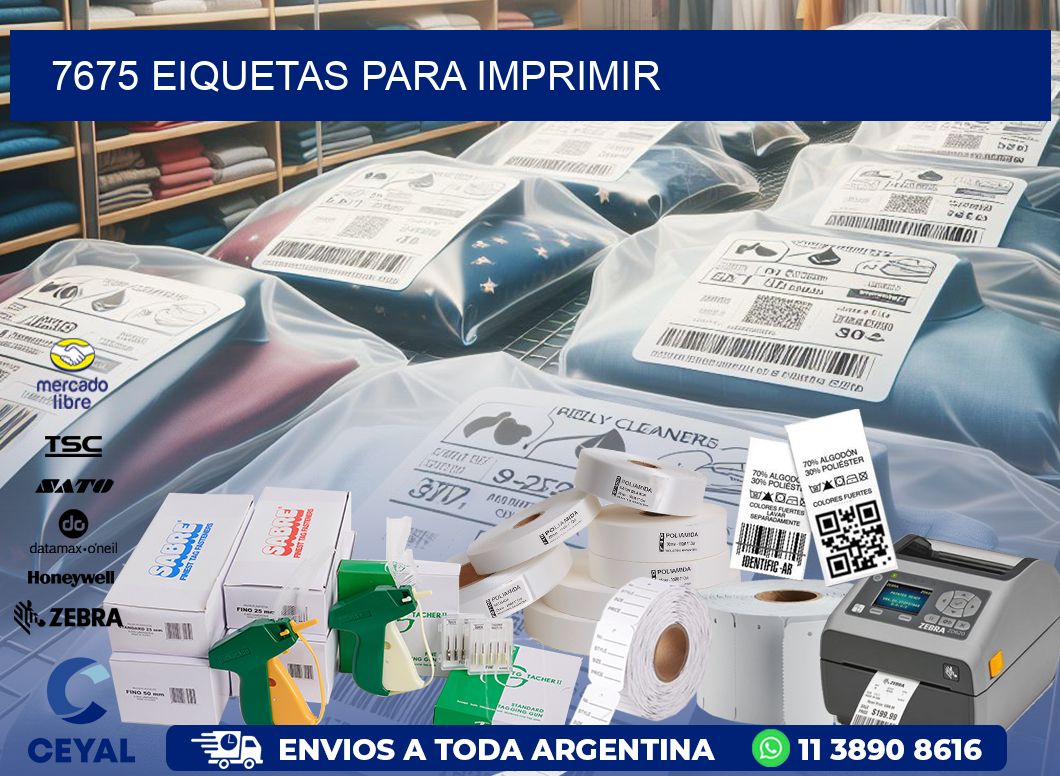 7675 EIQUETAS PARA IMPRIMIR