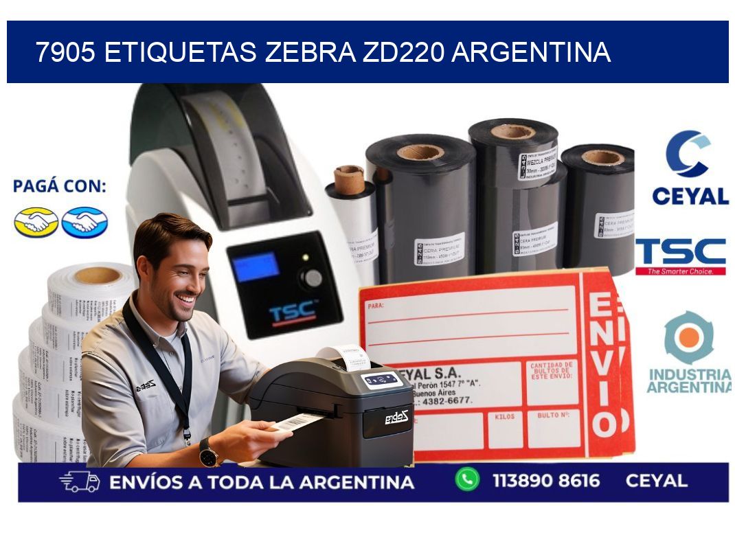 7905 etiquetas zebra zd220 argentina