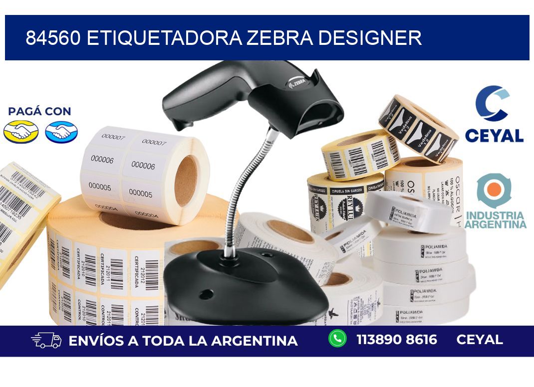 84560 ETIQUETADORA ZEBRA DESIGNER