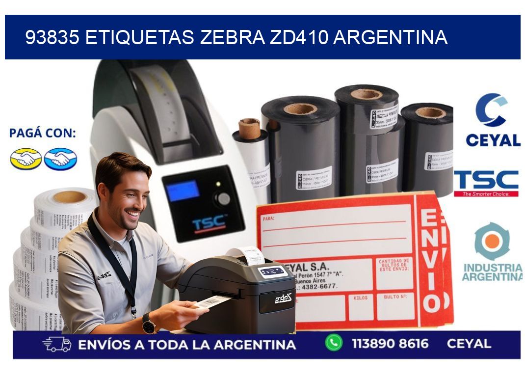 93835 etiquetas zebra zd410 argentina