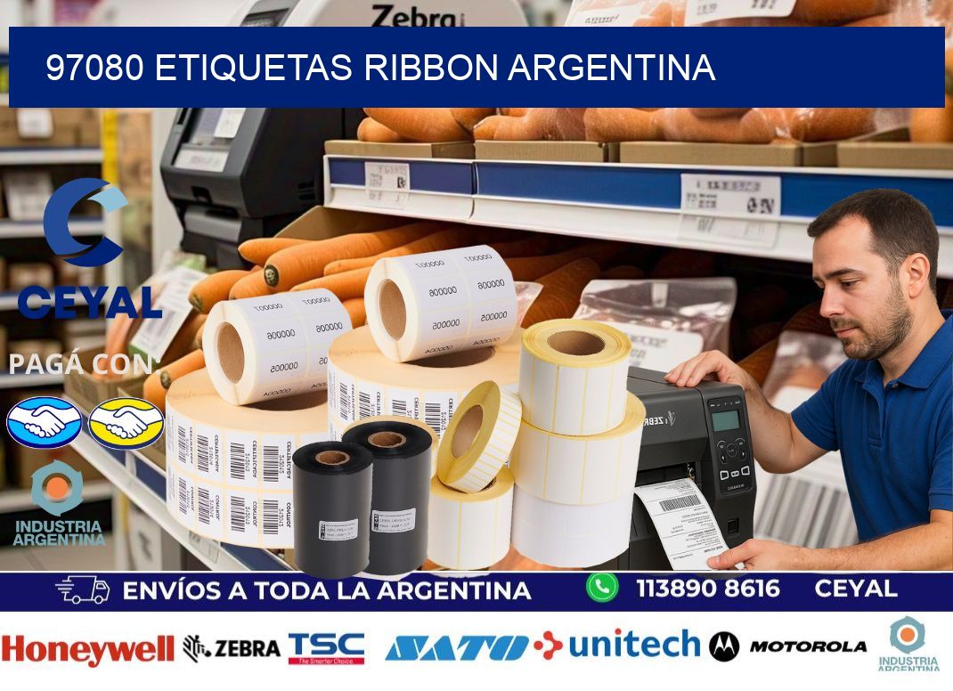 97080 etiquetas ribbon argentina