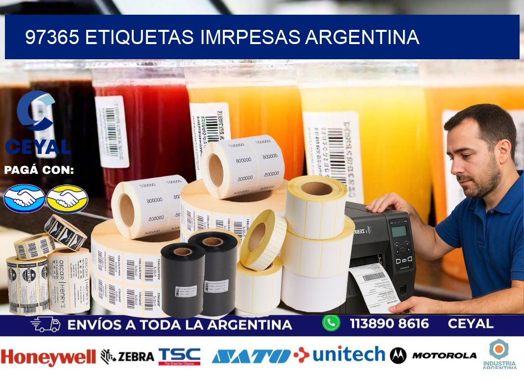 97365 etiquetas imrpesas argentina