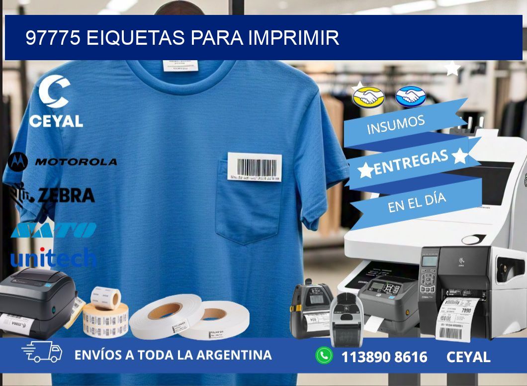 97775 EIQUETAS PARA IMPRIMIR