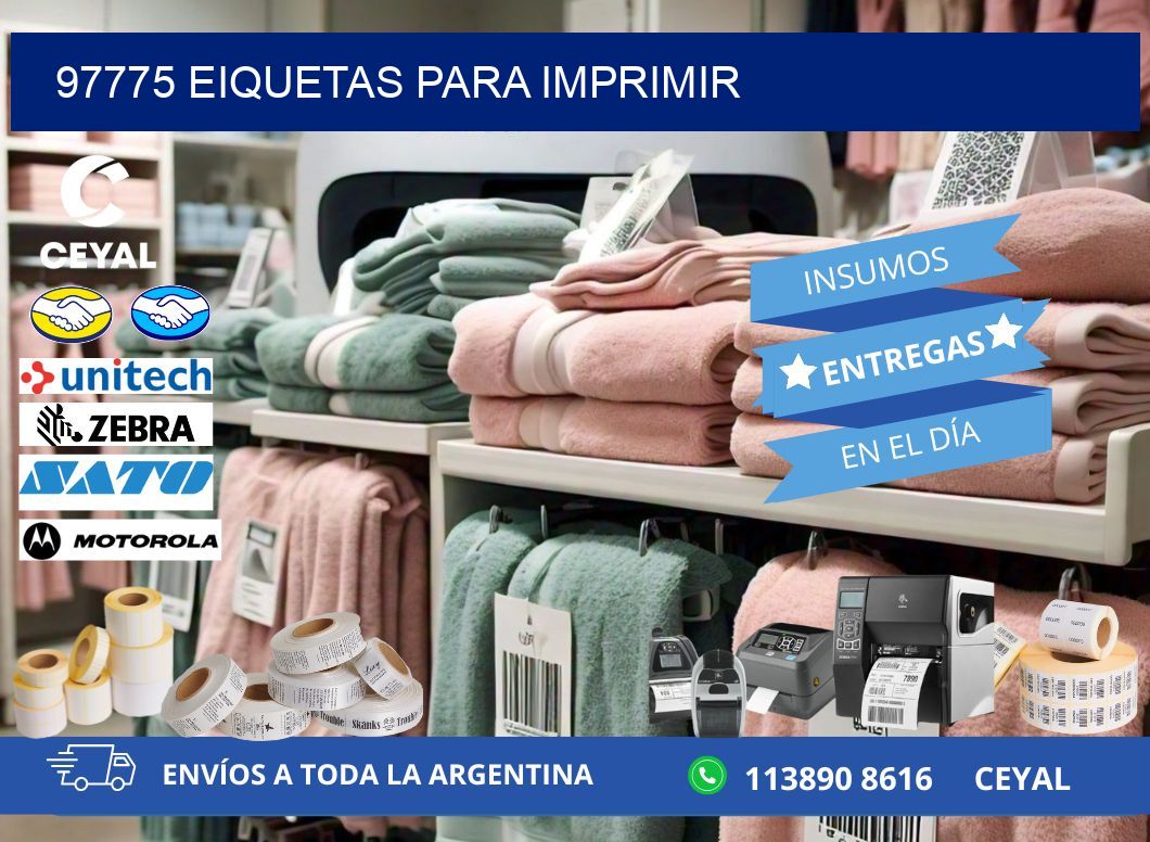97775 EIQUETAS PARA IMPRIMIR