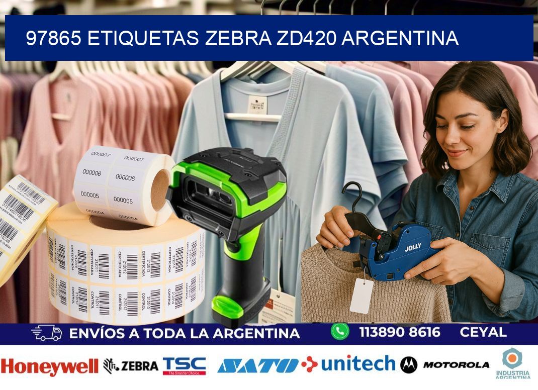 97865 etiquetas zebra zd420 argentina