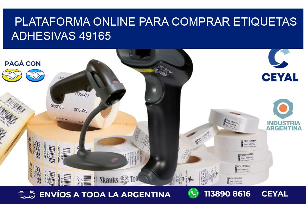 Plataforma Online para Comprar Etiquetas Adhesivas 49165