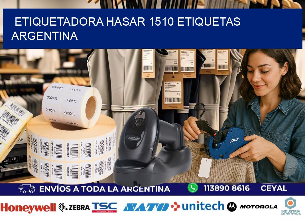 etiquetadora hasar 1510 etiquetas argentina