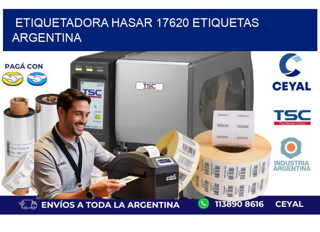 etiquetadora hasar 17620 etiquetas argentina