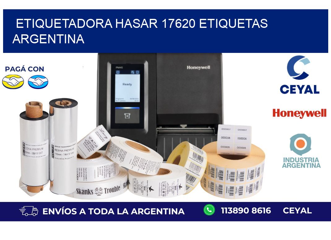etiquetadora hasar 17620 etiquetas argentina