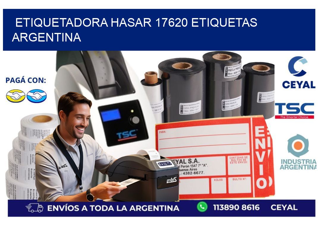 etiquetadora hasar 17620 etiquetas argentina