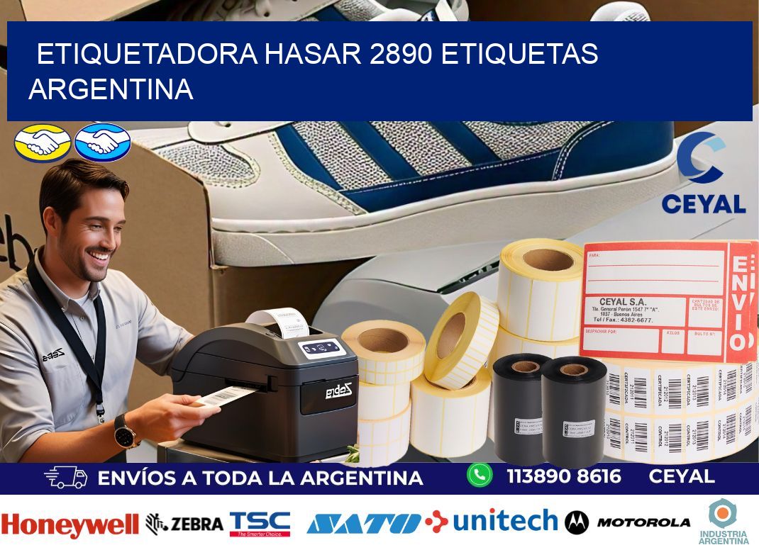 etiquetadora hasar 2890 etiquetas argentina
