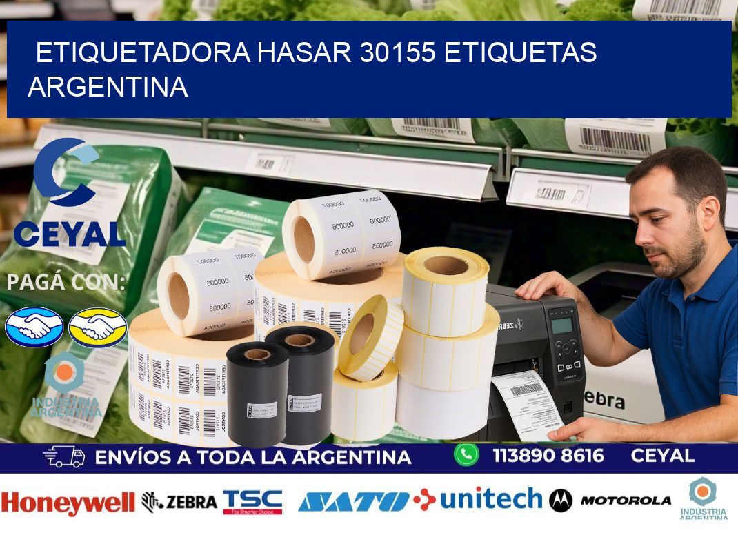 etiquetadora hasar 30155 etiquetas argentina