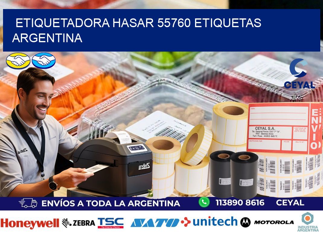 etiquetadora hasar 55760 etiquetas argentina